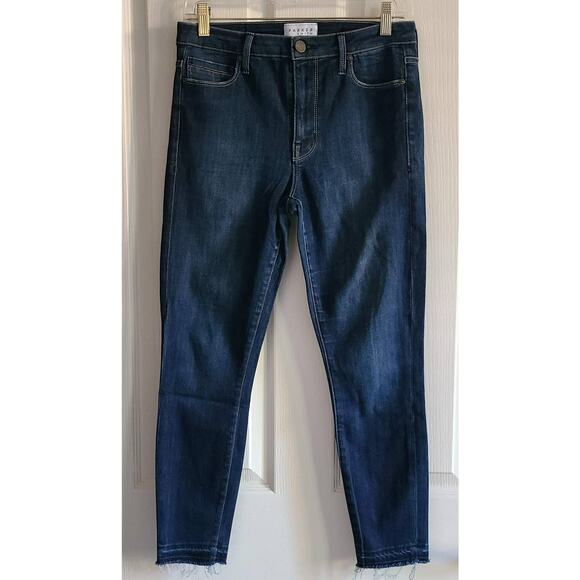 PARKER SMITH Bombshell Skinny Crop‎ Released Hem Jeans 2042CRS Women's 6/28 - Picture 12 of 12